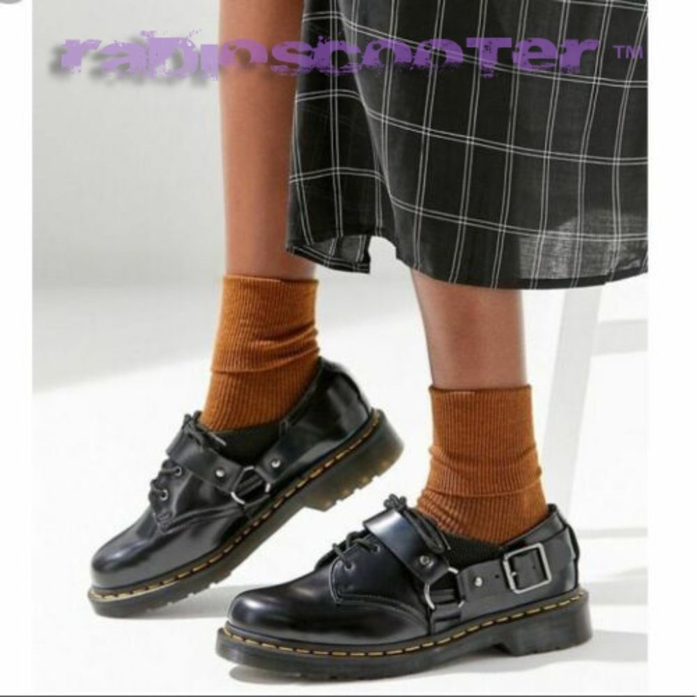 Dr. Martens FULMAR 3 Eye Buckle Smooth Harness 10